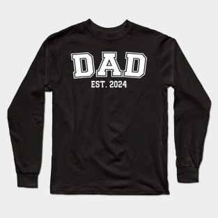 Promoted To Father Family 2024 Long Sleeve T-Shirt